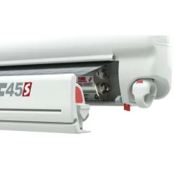 Fiamma F45 S 375 cassetteluifel polar white - Royal Grey