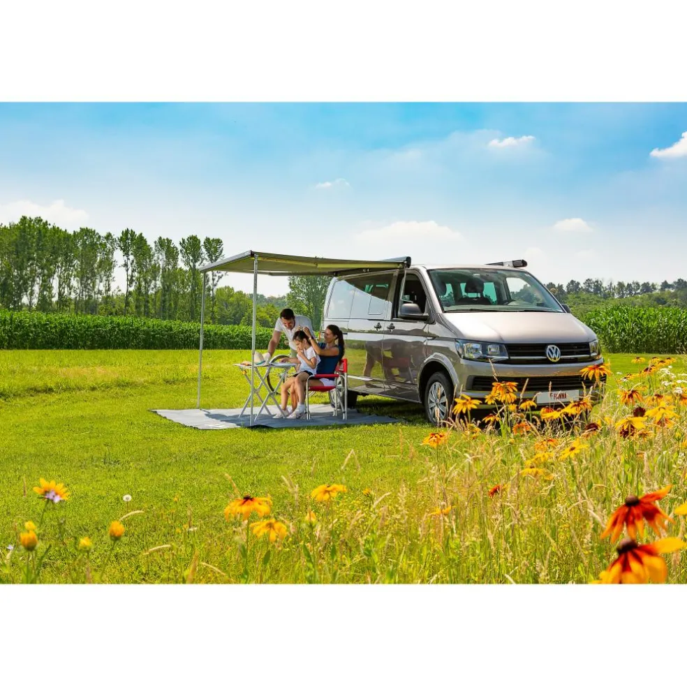 Fiamma F45 S 230 cassetteluifel deep black - Royal Grey