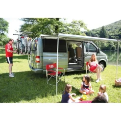 Fiamma F45 S 260 VW California T5 T6 cassetteluifel deep black - Royal Grey