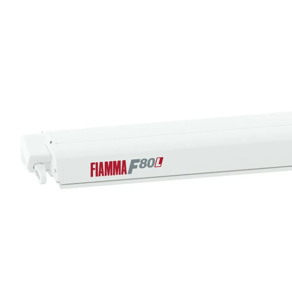 Fiamma F80L 500 cassetteluifel polar white - Royal Grey V25