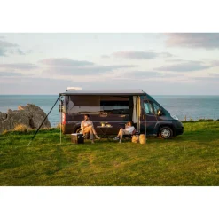 Fiamma F80s 320 cassetteluifel deep black - Royal Grey  V25