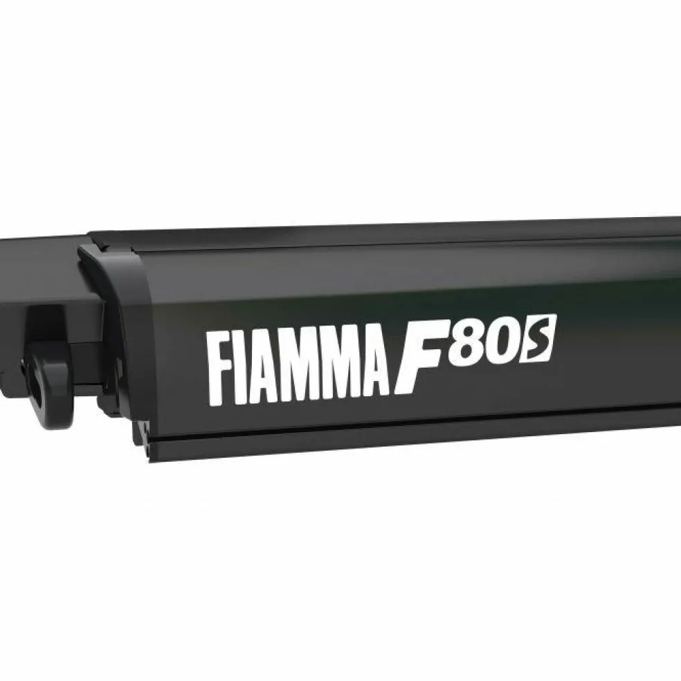 Fiamma F80s 450 cassetteluifel deep black - royal grey