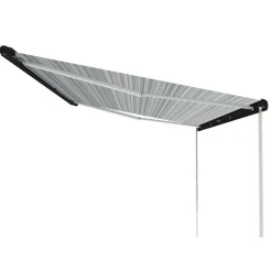 Fiamma F80s 450 cassetteluifel deep black - royal grey