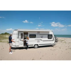 Fiamma F80s 370 cassetteluifel polar white - Royal Grey  V25