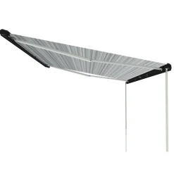 Fiamma F80s 370 cassetteluifel deep black - Royal Grey  V25