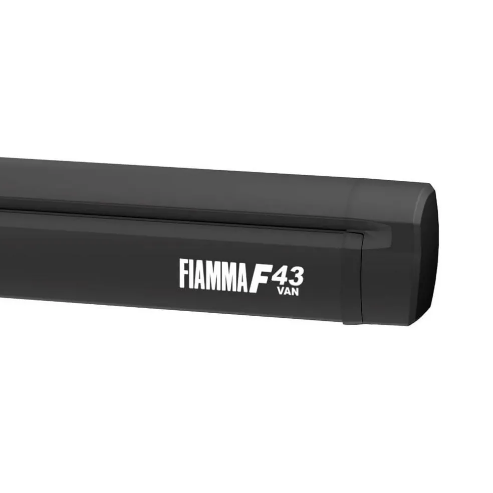 Fiamma F43van 300 cassetteluifel deep black - Royal Grey