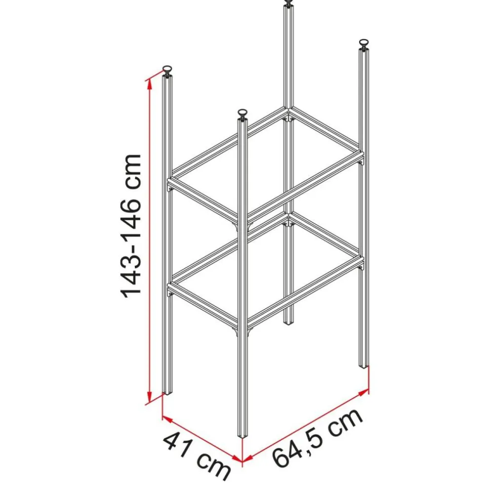 Fiamma Garage System Standard opbergsysteem