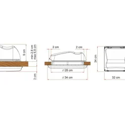 Fiamma Vent 28 F dakluik crystal