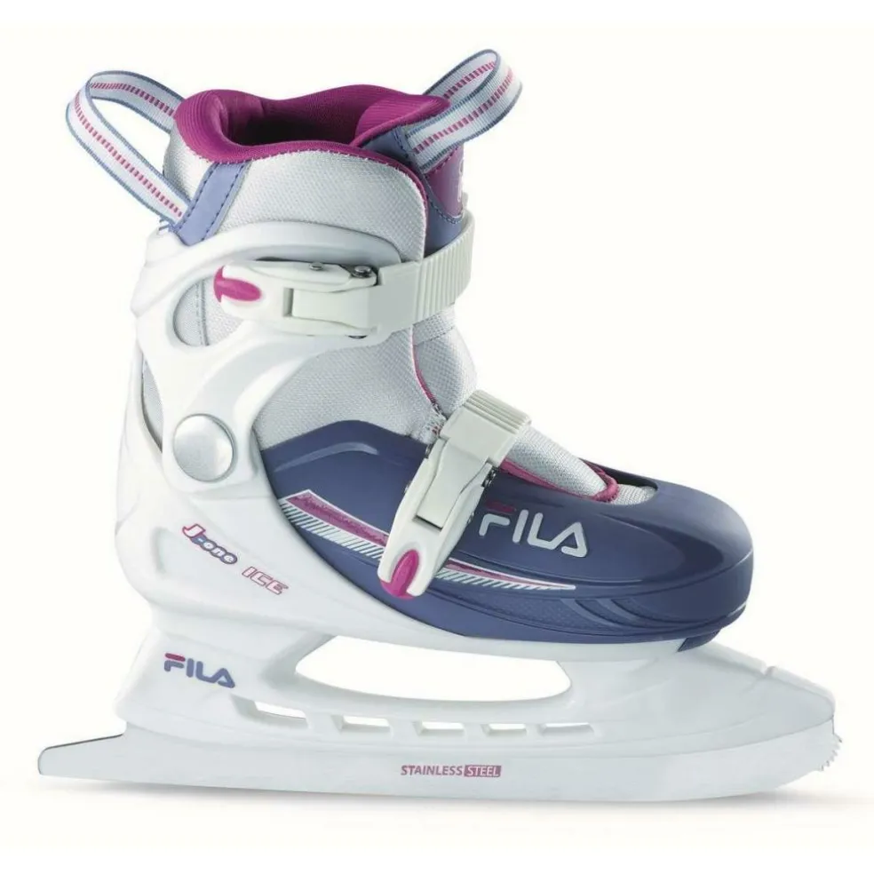 Fila J-One Ice verstelbare ijshockeyschaatsen junior white