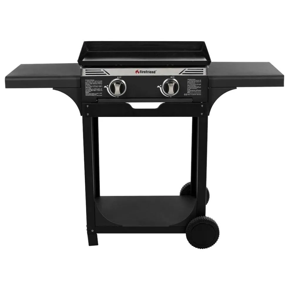 Firefriend Buitenkeuken op wieltjes black