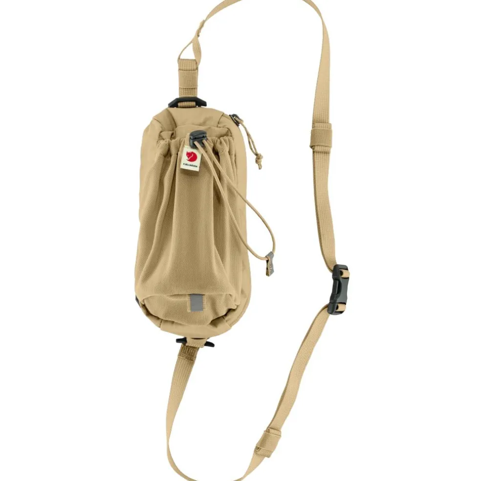 Fjällräven Abisko Bottle Pocket schoudertas clay