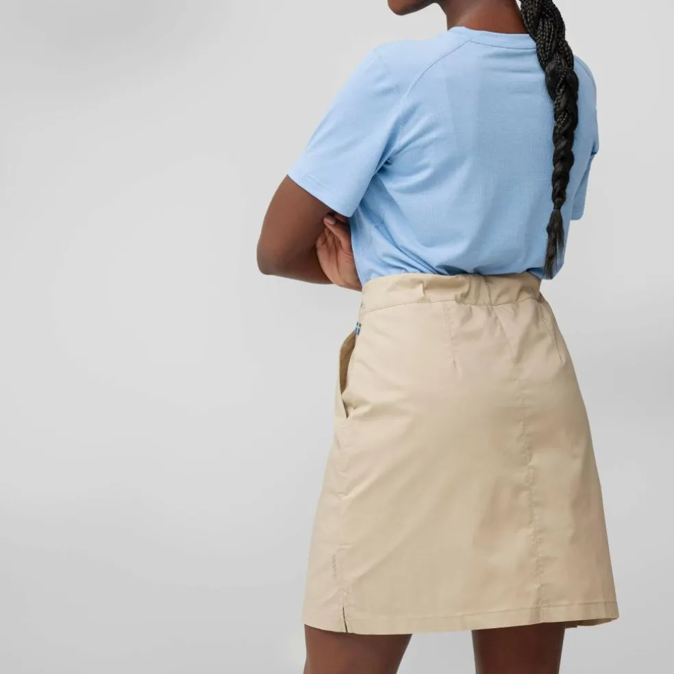 Fjällräven Abisko Hike skort dames fossil