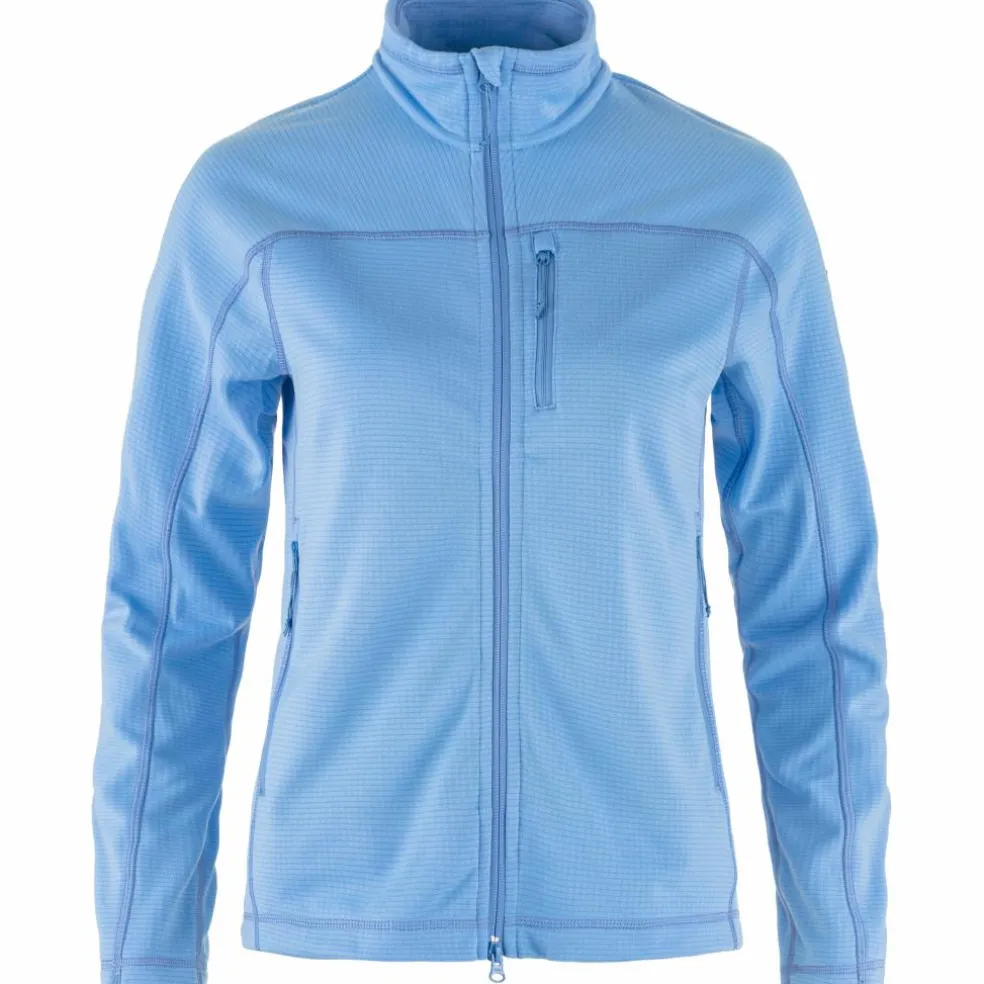 Fjällräven Abisko Lite fleece vest dames ultramarine