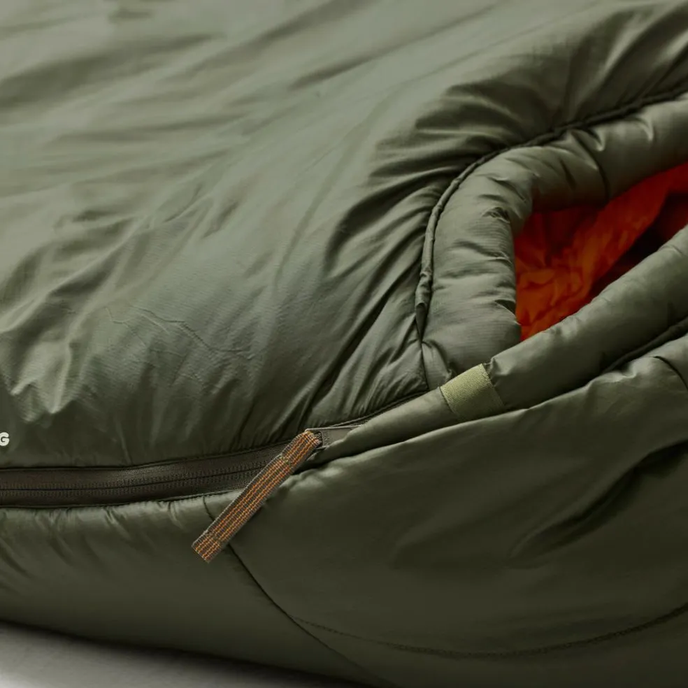 Fjällräven Abisko Three Seasons Long mummy slaapzak olive