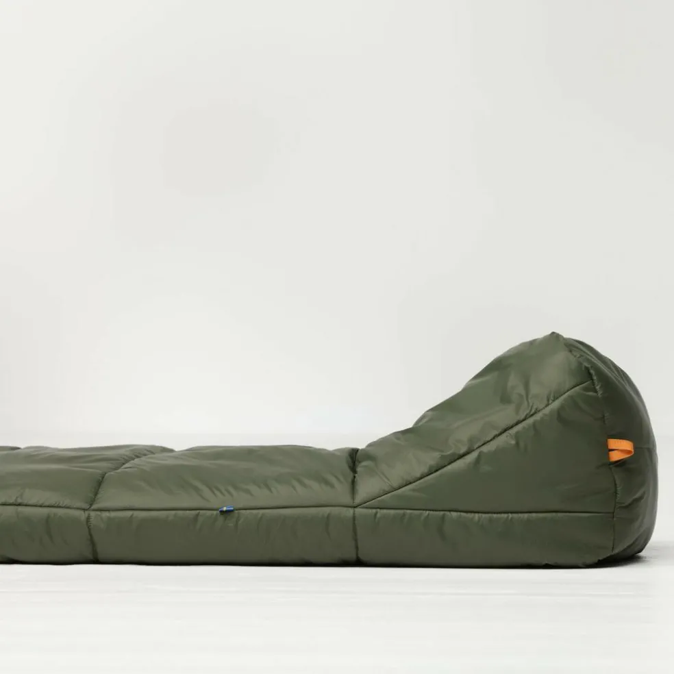 Fjällräven Abisko Three Seasons Long mummy slaapzak olive