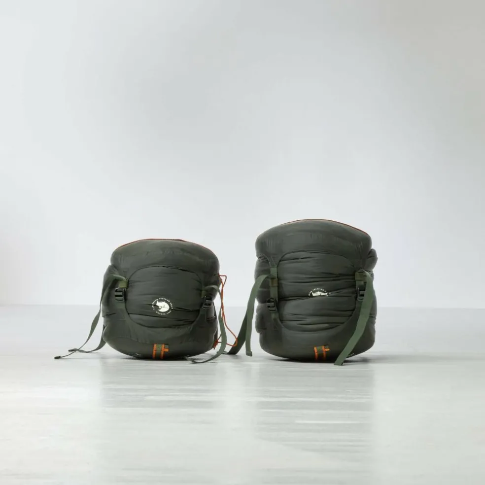 Fjällräven Abisko Three Seasons Long mummy slaapzak olive