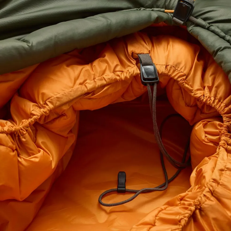 Fjällräven Abisko Three Seasons Long mummy slaapzak olive