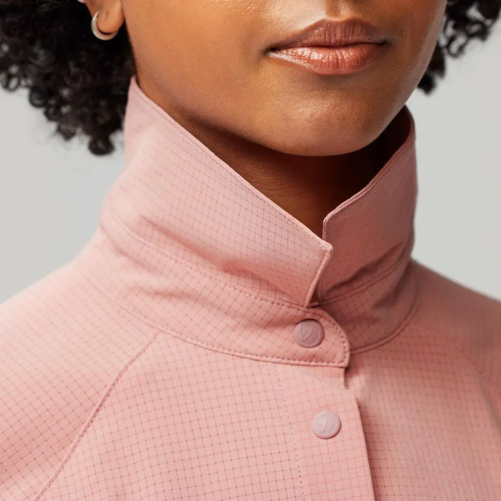 Fjällräven Abisko Trekking blouse dames dusty rose
