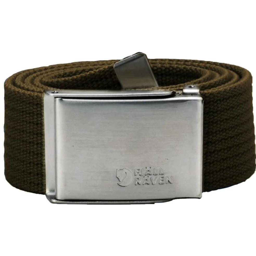 Fjällräven Canvas riem dark olive