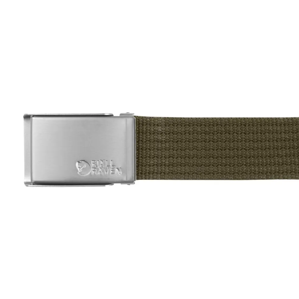 Fjällräven Canvas riem dark olive