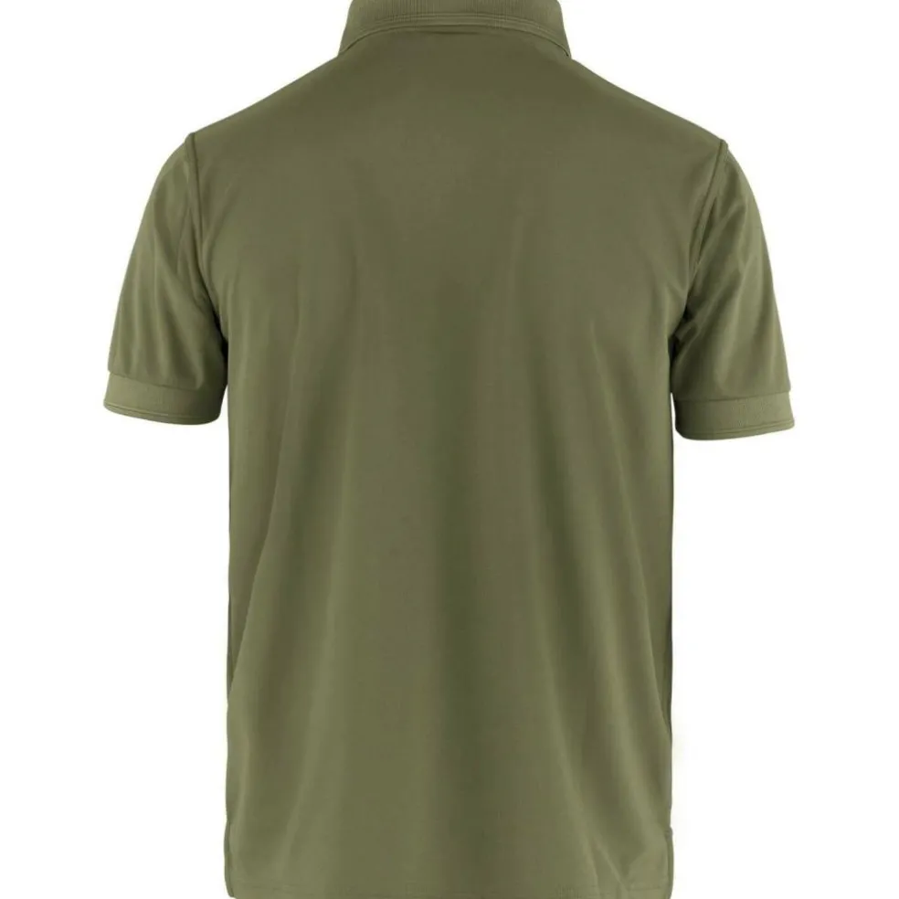 Fjällräven Crowley Piqué polo heren light olive