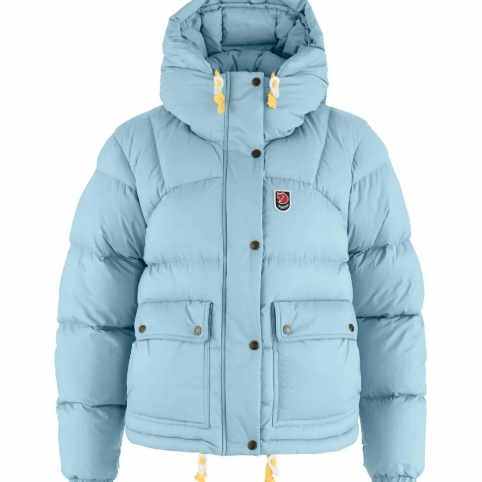 Fjällräven Expedition Down Cropped outdoor jack dames breeze blue