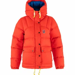 Fjällräven Expedition Down Lite outdoor jack dames flame orange un blue
