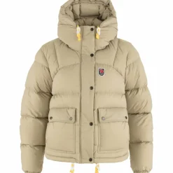Fjällräven Expedition Down Cropped outdoor jack dames fossil