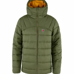 Fjällräven Expedition Mid Winter outdoor jack heren green mustard yellow
