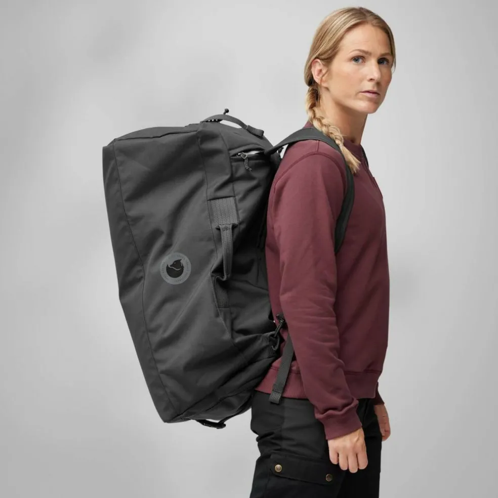 Fjällräven Färden Duffel 80 liter reistas coal black