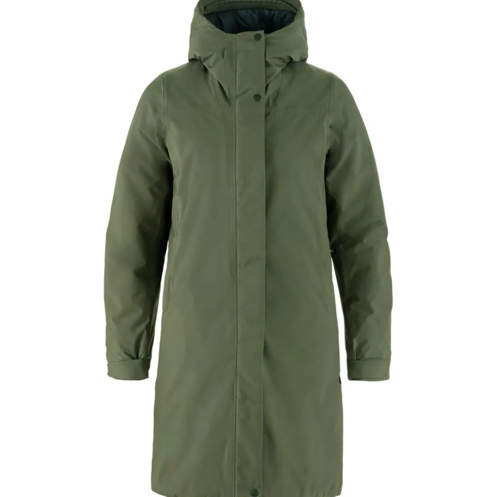 Fjällräven HC Hydratic Padded parka outdoor jack dames laurel green