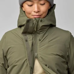 Fjällräven HC Hydratic Padded parka outdoor jack dames laurel green