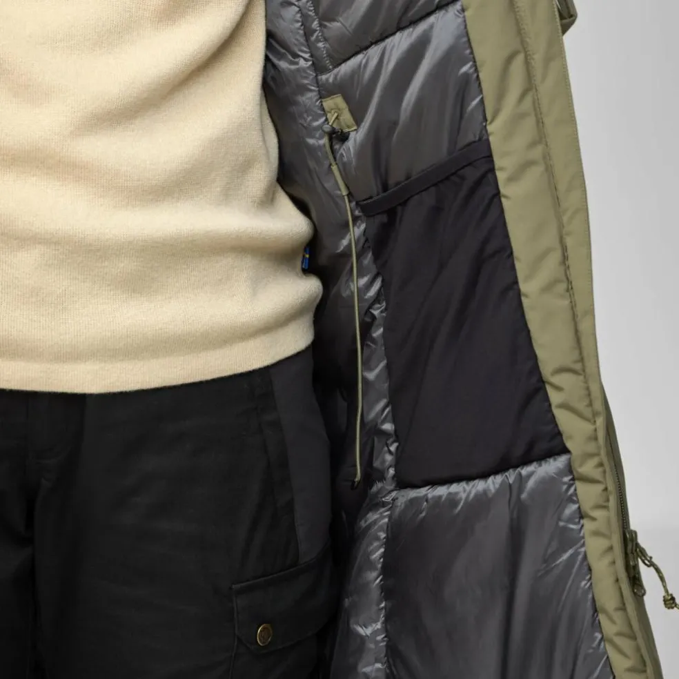 Fjällräven HC Hydratic Padded parka outdoor jack dames laurel green