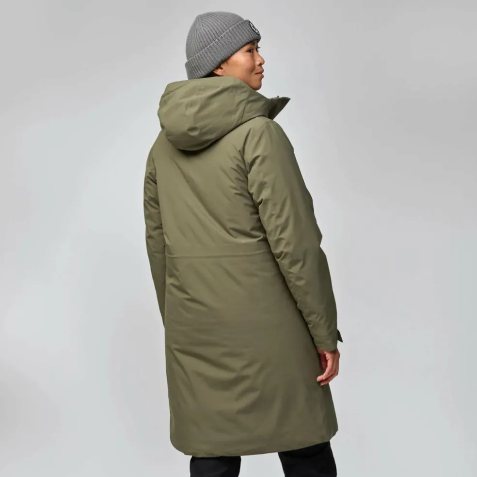 Fjällräven HC Hydratic Padded parka outdoor jack dames laurel green