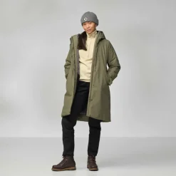Fjällräven HC Hydratic Padded parka outdoor jack dames laurel green