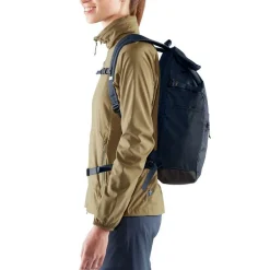 Fjällräven High Coast Foldsack 15 inch laptop rugzak 24 liter navy