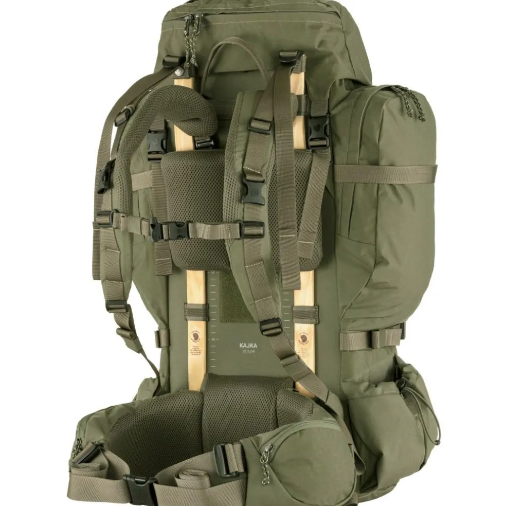 Fjällräven Kajka 75L S/M backpack green
