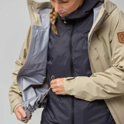 Fjällräven Keb GTX outdoor jack dames fossil