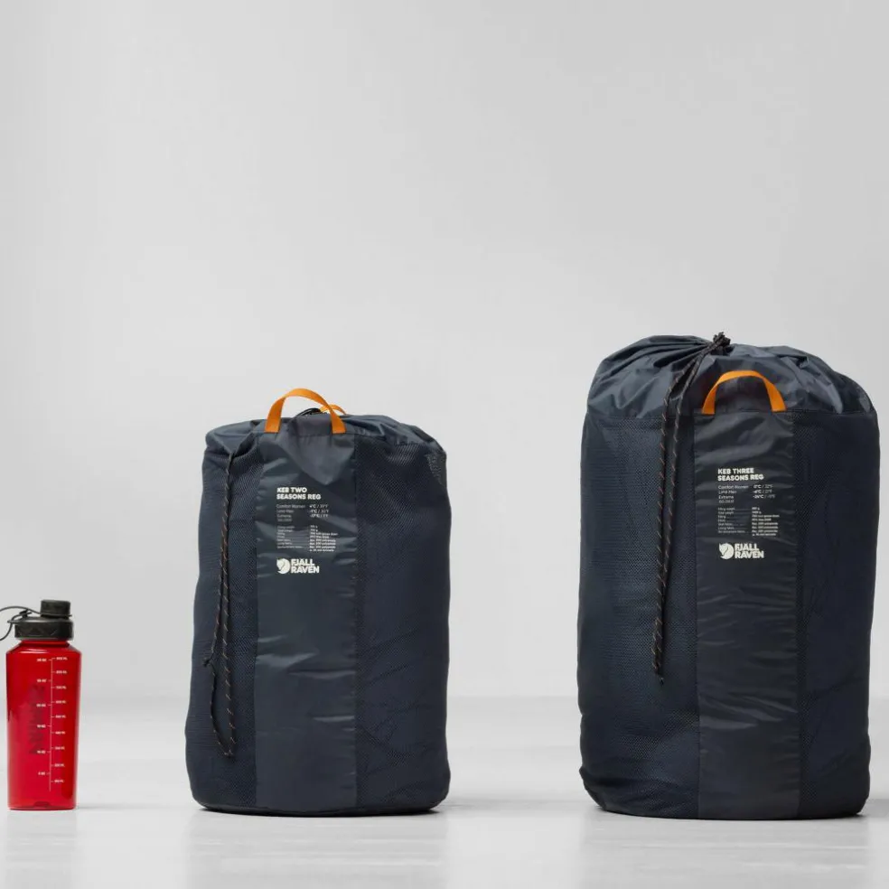 Fjällräven Keb Three Seasons Long mummy slaapzak navy