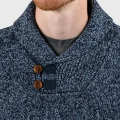 Fjällräven Lada sweater heren dark navy