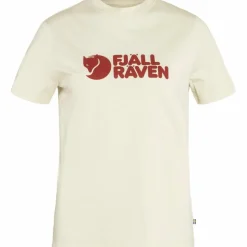 Fjällräven Logo shirt dames chalk white