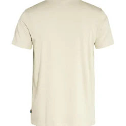 Fjällräven Logo shirt heren chalk white
