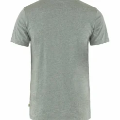 Fjällräven Logo shirt heren grey melange