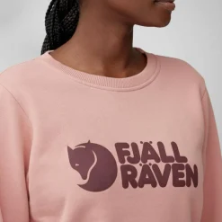 Fjällräven Logo sweater dames dusty rose port