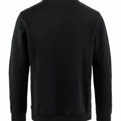 Fjällräven Logo sweater heren black