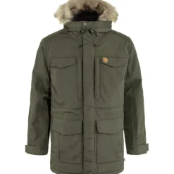 Fjällräven Nuuk parka outdoor jack heren deep forest