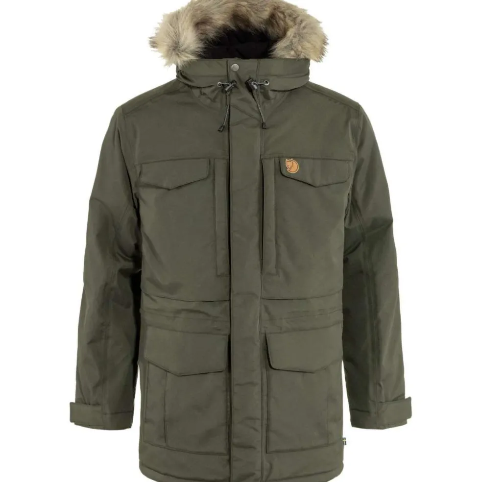 Fjällräven Nuuk parka outdoor jack heren deep forest