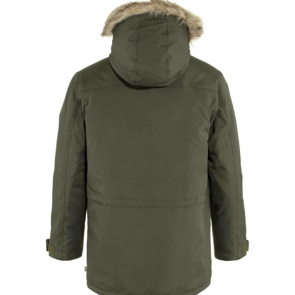Fjällräven Nuuk parka outdoor jack heren deep forest