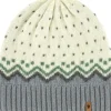 Fjällräven Ovik Knit muts chalk white