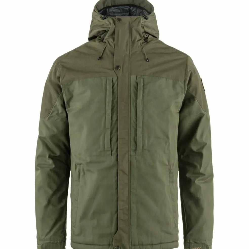 Fjällräven Skogsö Padded outdoor jack heren laurel green